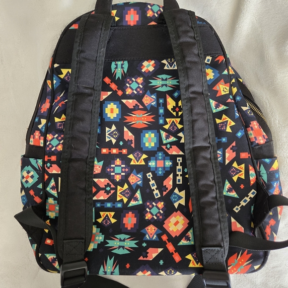 Colorful Aztec Print Backpack - Picture 7 of 7